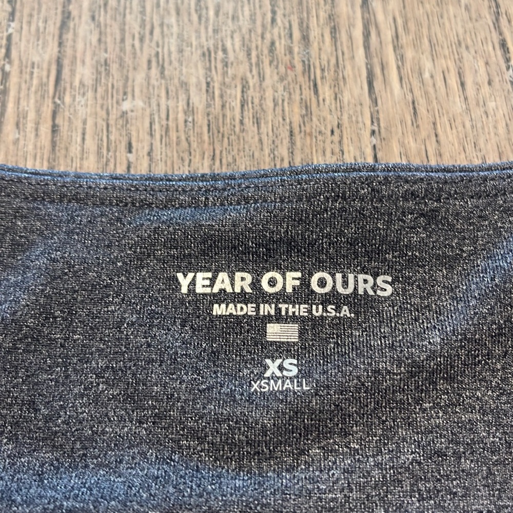 Year of Ours‎ Gray Athletic Leggings Size XS - Picture 2 of 5